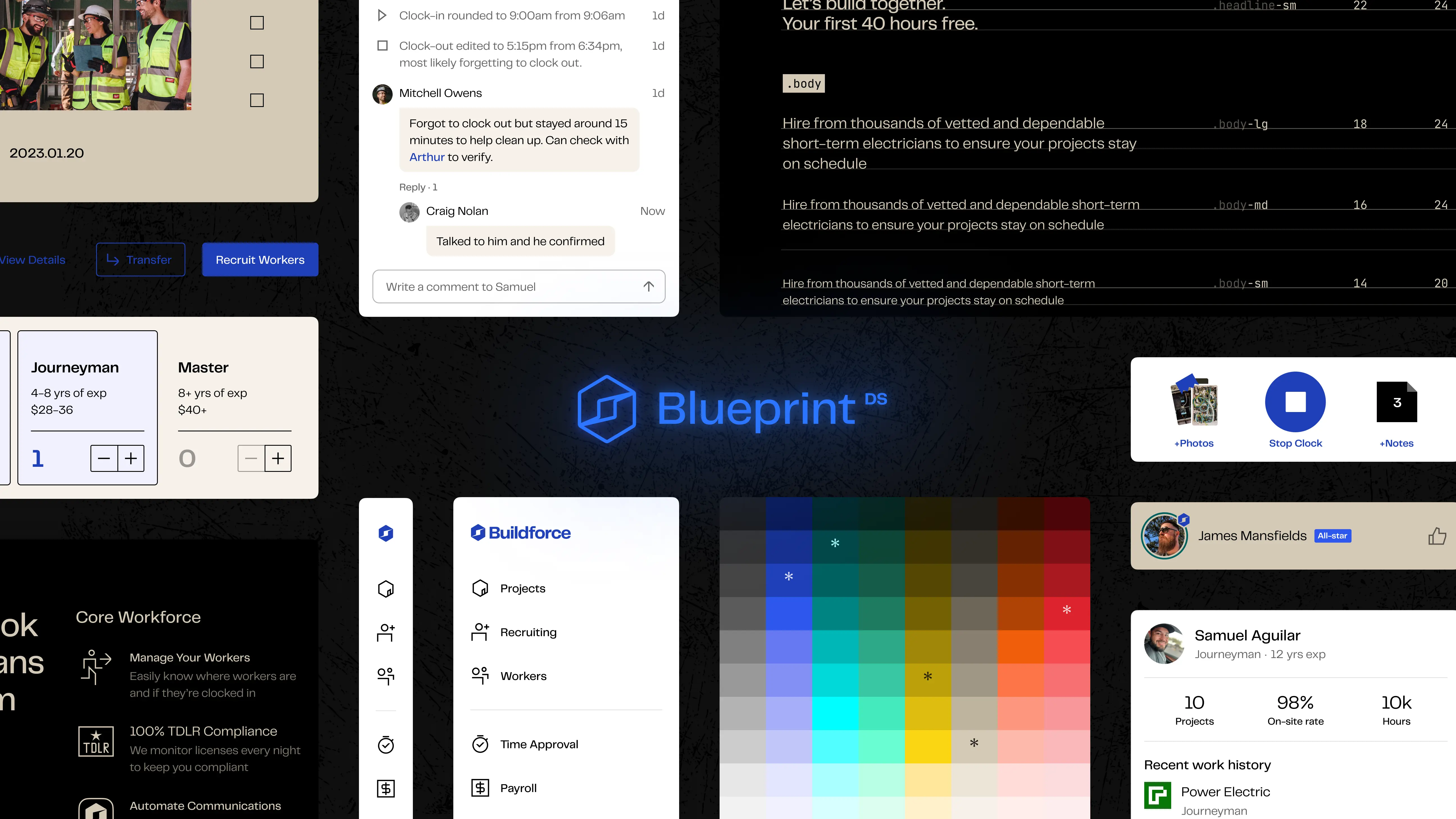 Design system components with new brand style